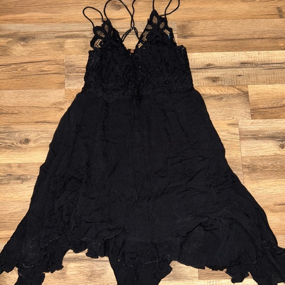 Free People Black Lace Dress - Picture 2 of 5